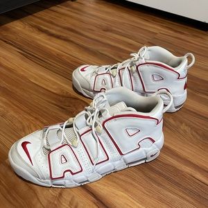 Nike Air More Uptempo Varsity Red Men’s Shoe